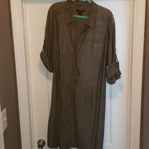 Calvin Klein 100% Cotton Shirtdress